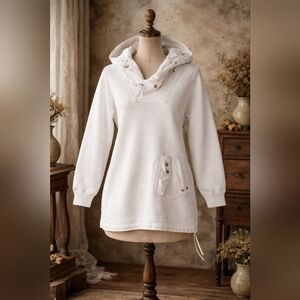 Vintage Lauren Ralph Lauren Active Knit Hoodie | 80s 90s | Size M